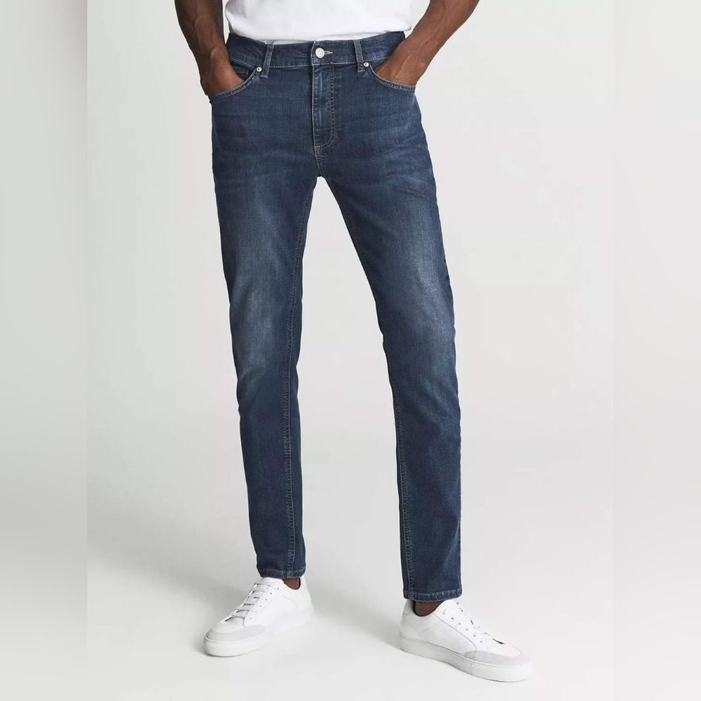 Reiss Razor Slim Straight Jeans